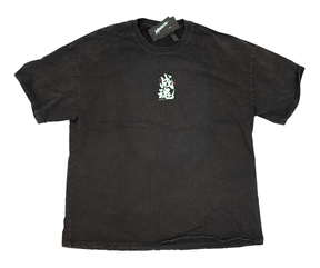 "战魂“ "Warrior Spirit" Tee - Vintage Black - Project 717