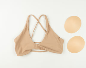 "Moon Series" Sports Bra - Caramel