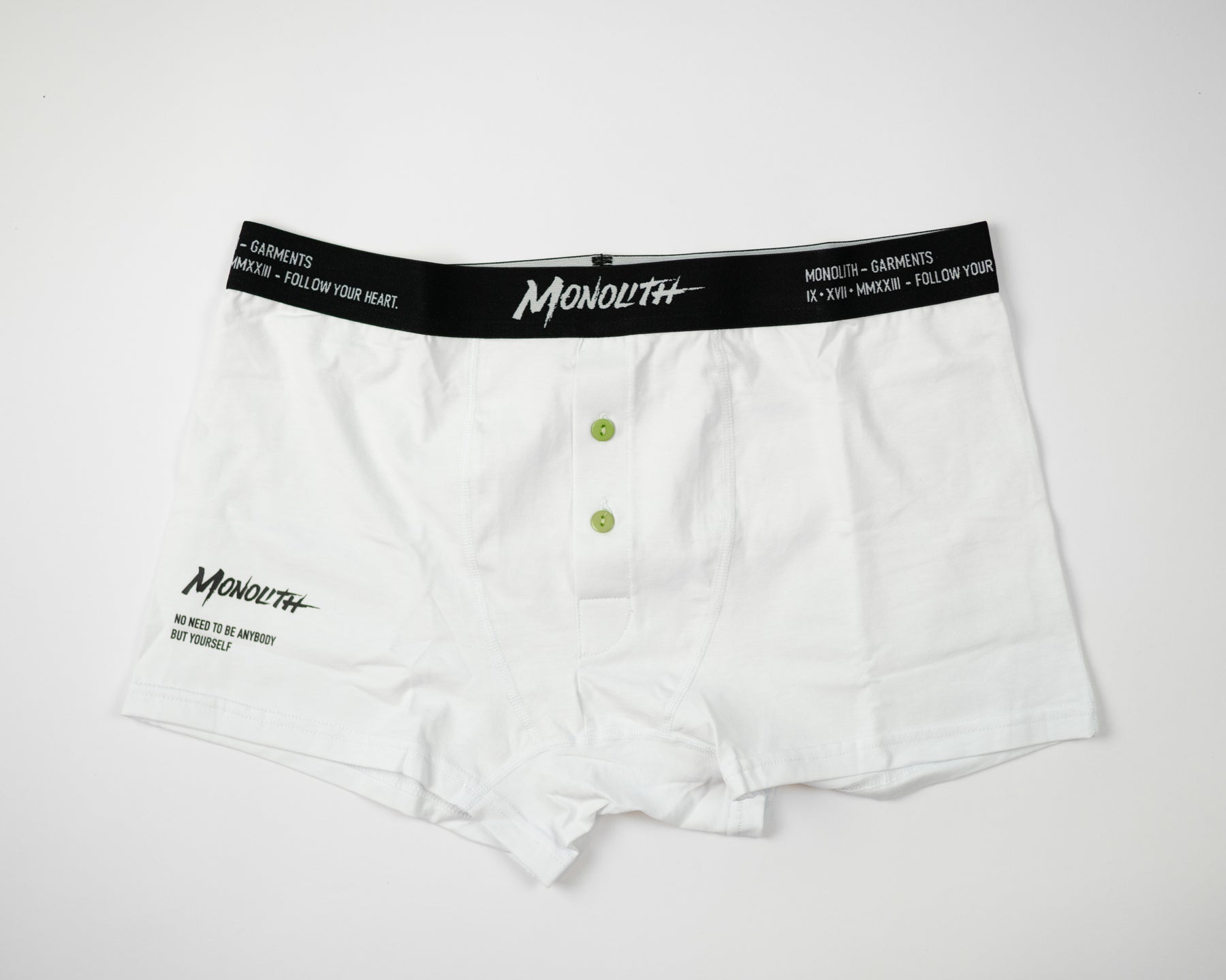 "NO NEED TO BE ANYBODY BUT YOURSELF"  Men's Underwear Set