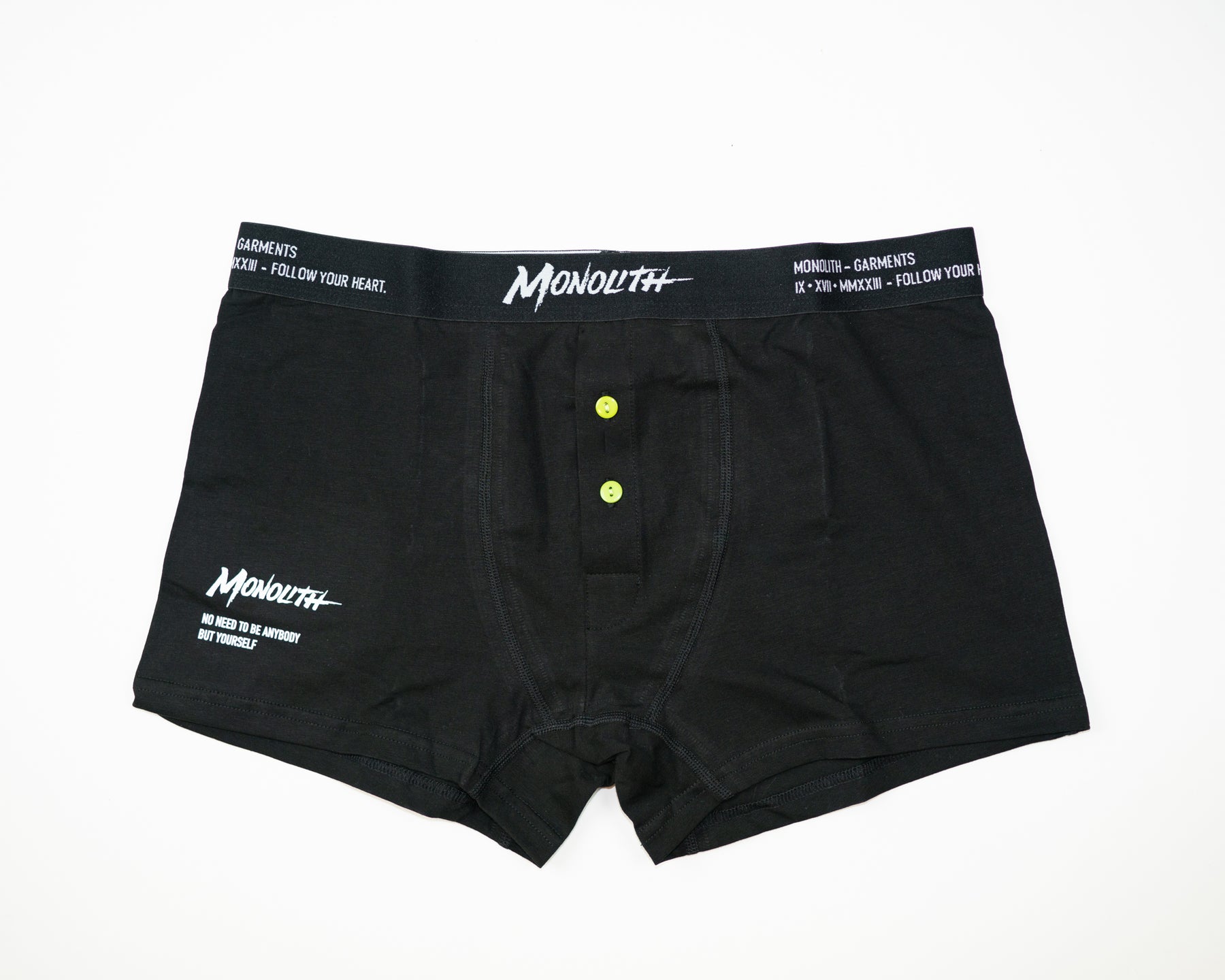 "NO NEED TO BE ANYBODY BUT YOURSELF"  Men's Underwear Set