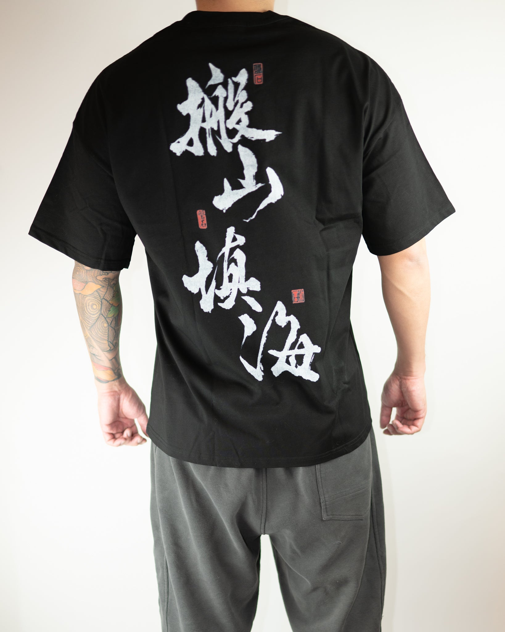 "战魂“ "Warrior Spirit" Tee - BLACK