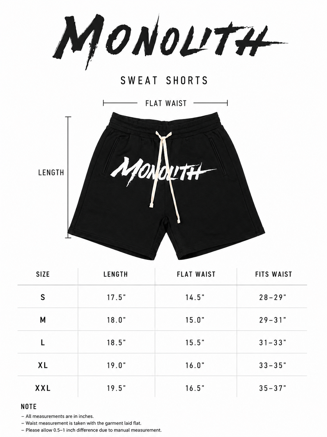 Follow Ur Heart - Sweat Shorts - Black