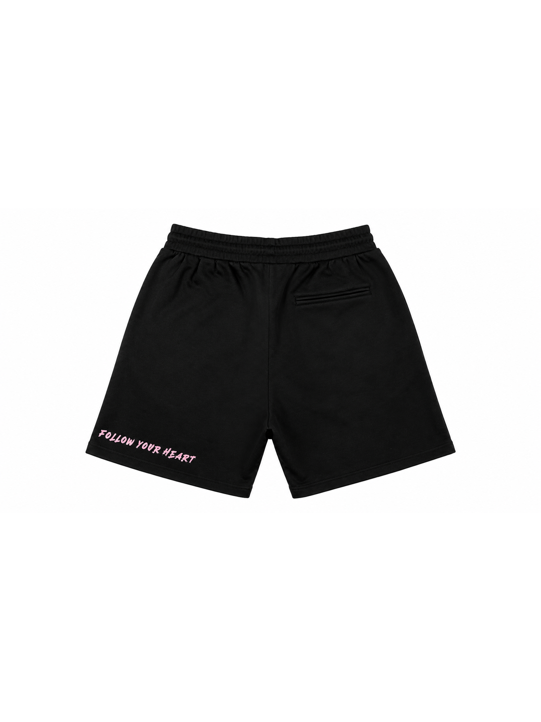 Follow Ur Heart - Sweat Shorts - Black